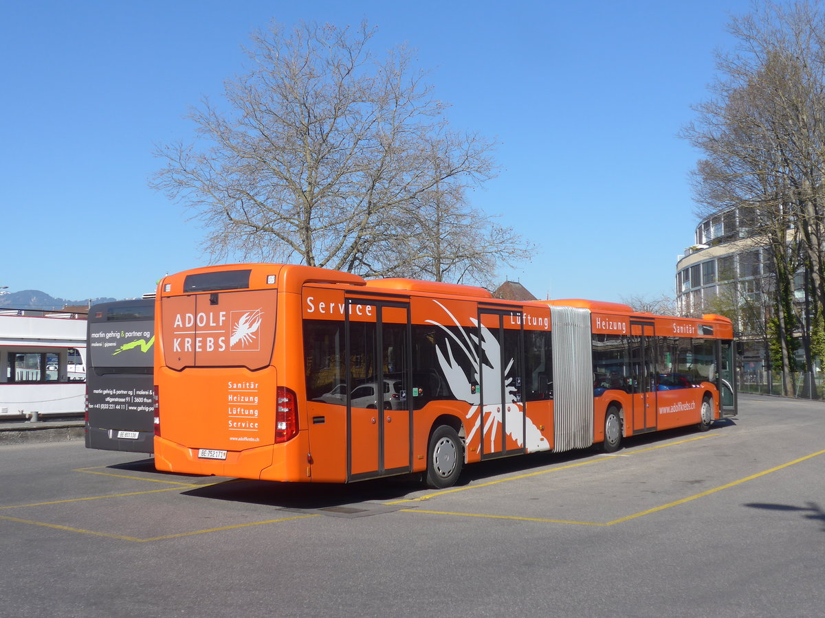 (215'897) - STI Thun - Nr. 171/BE 752'171 - Mercedes am 6. April 2020 bei der Schifflndte Thun