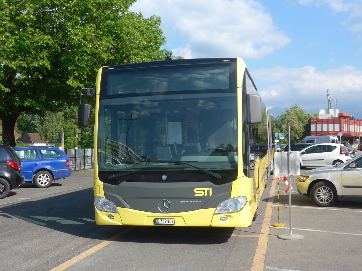 (217'081) - STI Thun - Nr. 169/BE 752'169 - Mercedes am 17. Mai 2020 in Thun, CarTerminal