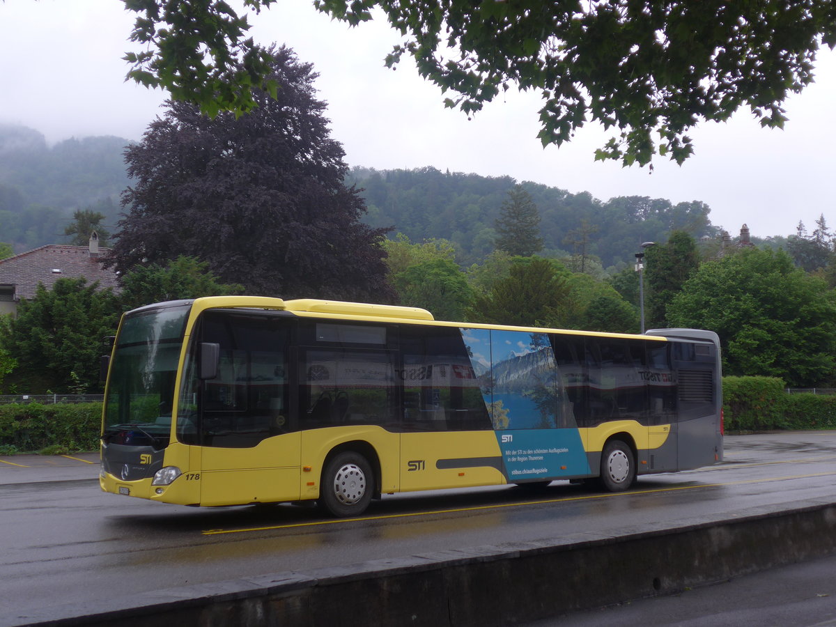 (217'776) - STI Thun - Nr. 178/BE 752'178 - Mercedes am 9. Juni 2020 bei der Schifflndte Thun