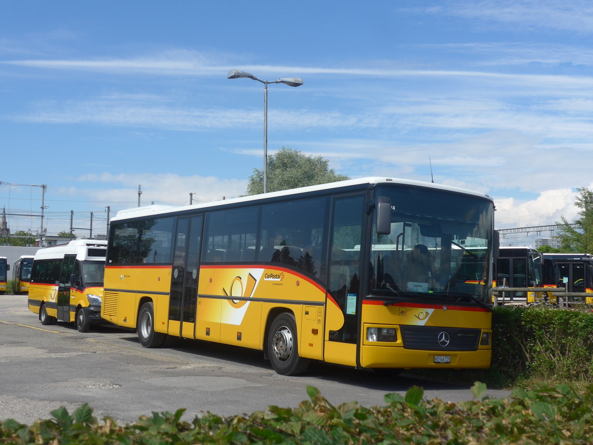 (217'809) - CarPostal Ouest - VD 548'725 - Mercedes am 13. Juni 2020 in Yverdon, Garage