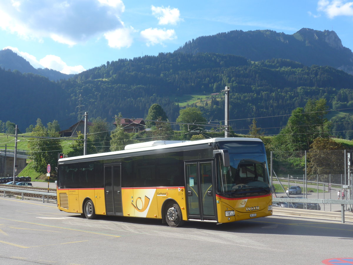 (218'966) - TPC Aigle - Nr. CP09/VD 1332 - Iveco am 25. Juli 2020 beim Bahnhof Le Spey