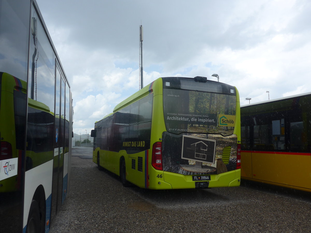 (219'146) - Aus Liechtenstein: LBA Vaduz - Nr. 46/FL 39'846 - Mercedes am 26. Juli 2020 in Winterthur, EvoBus