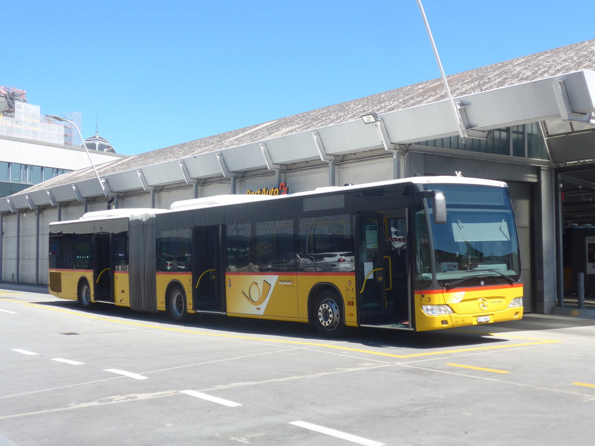 (219'212) - Steiner, Ortschwaben - Nr. 3/BE 83'880 - Mercedes am 27. Juli 2020 in Bern, Postautostation