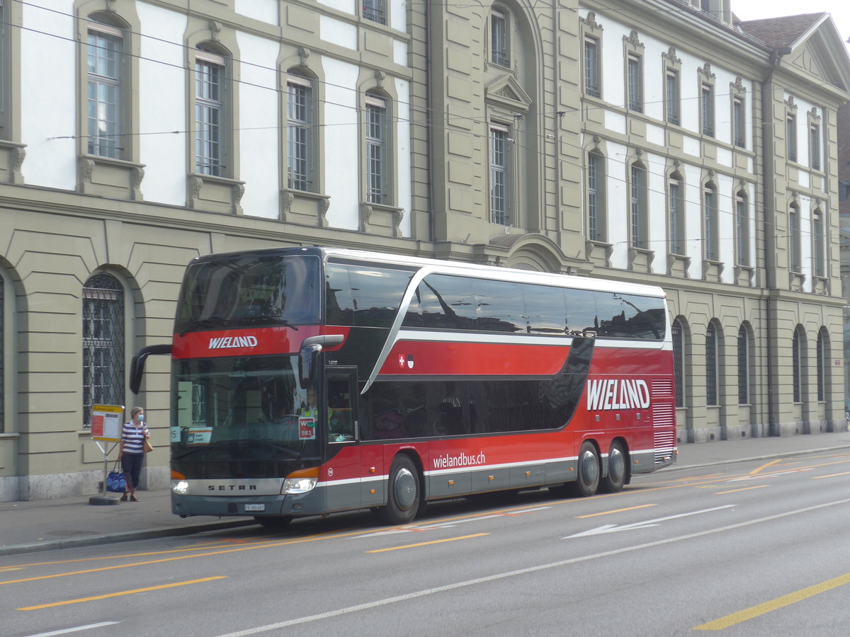 (219'318) - Wieland, Murten - Nr. 114/FR 300'601 - Setra am 2. August 2020 beim Bahnhof Bern