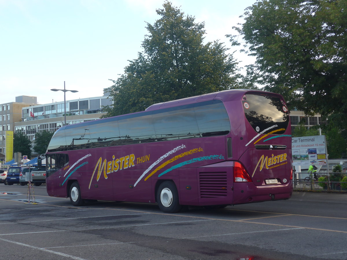 (219'489) - Meister, Thun - BE 78'669 - Neoplan am 5. August 2020 in Thun, CarTerminal