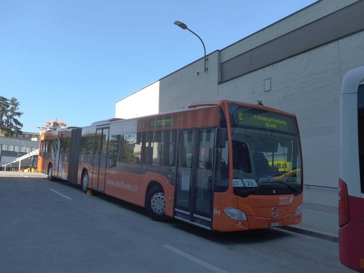 (219'509) - STI Thun - Nr. 171/BE 752'171 - Mercedes am 8. August 2020 in Bern, Postautostation