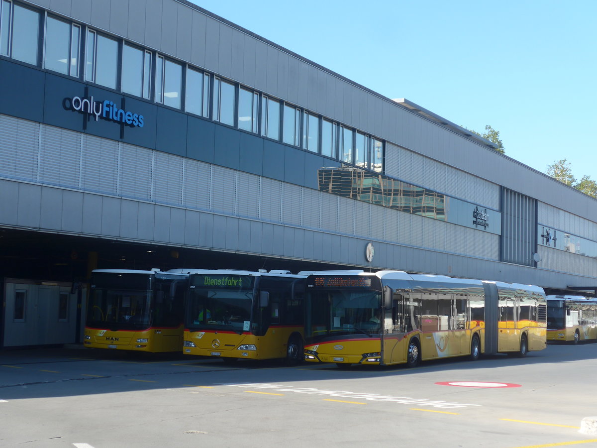 (219'646) - PostAuto Bern - Nr. 686/BE 818'686 - Solaris am 9. August 2020 in Bern, Postautostation