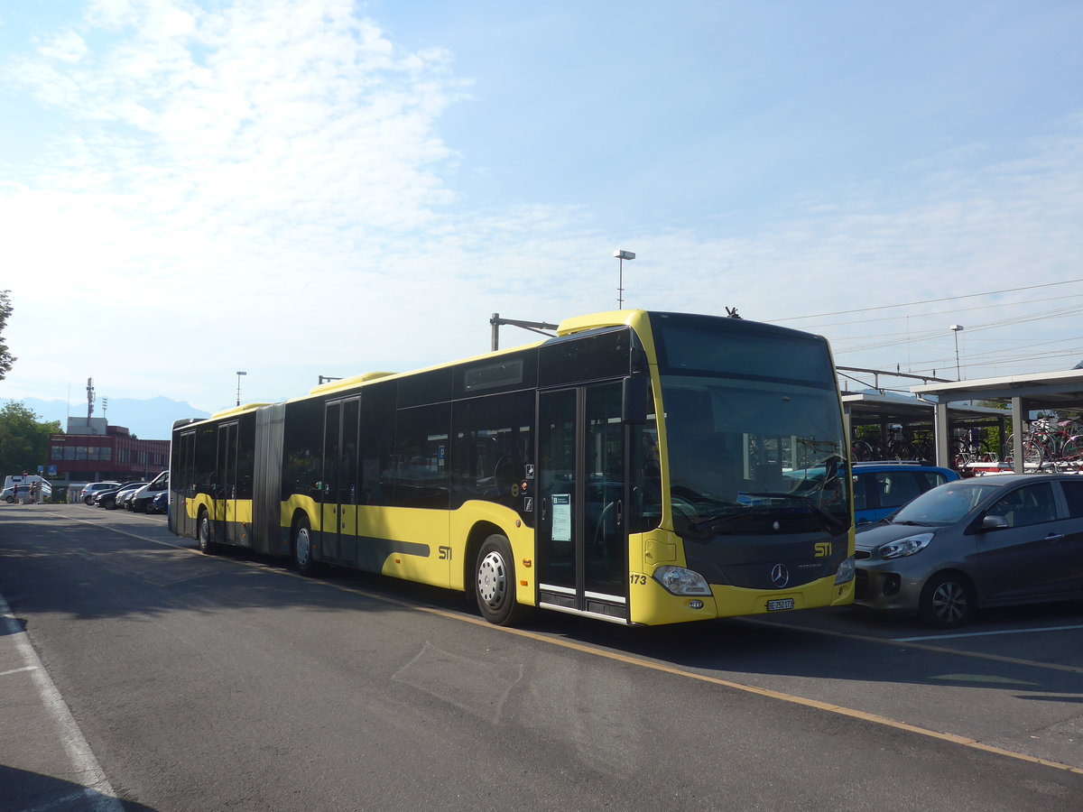 (219'652) - STI Thun - Nr. 173/BE 752'173 - Mercedes am 10. August 2020 in Thun, CarTerminal