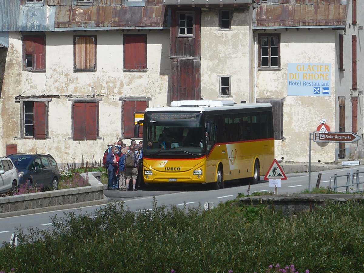 (219'959) - Flck, Brienz - Nr. 9/BE 156'358 - Iveco am 22. August 2020 in Gletsch, Post