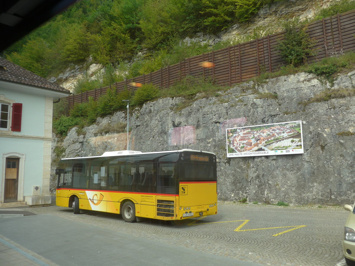 (220'389) - Froidevaux, Charmoille - JU 1920 - Solaris am 31. august 2020 beim Bahnhof St-Ursanne