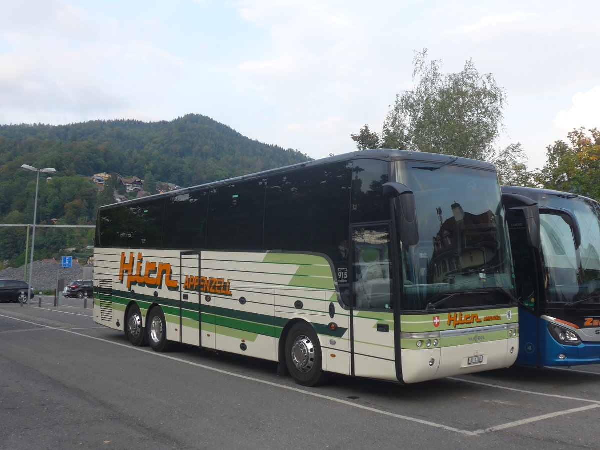 (220'560) - Hirn, Appenzell - AI 1310 - Van Hool am 11. September 2020 in Thun, Seestrasse