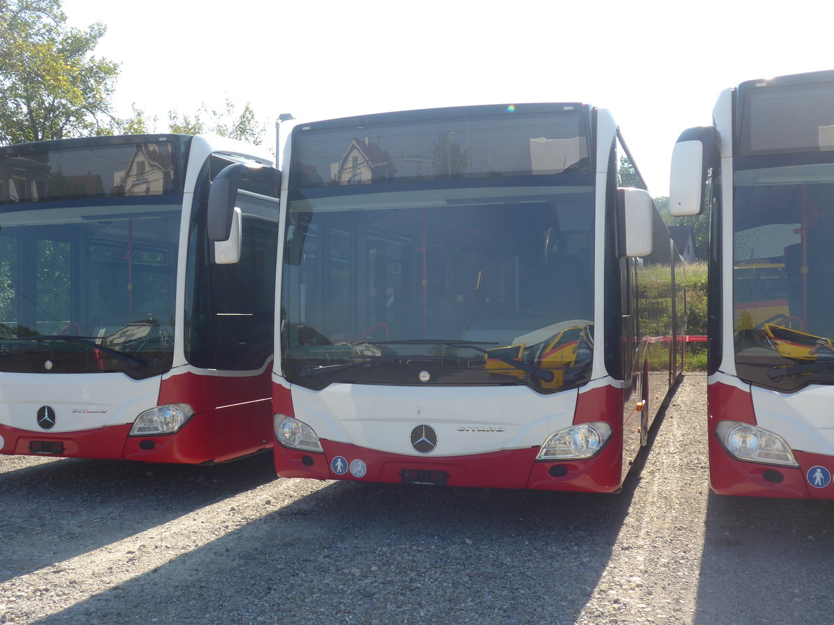 (220'589) - Intertours, Domdidier - (FR 300'477) - Mercedes (ex BLT Oberwil Nr. 97; ex Gschwindl, A-Wien Nr. 8409) am 12. September 2020 in Winterthur, EvoBus