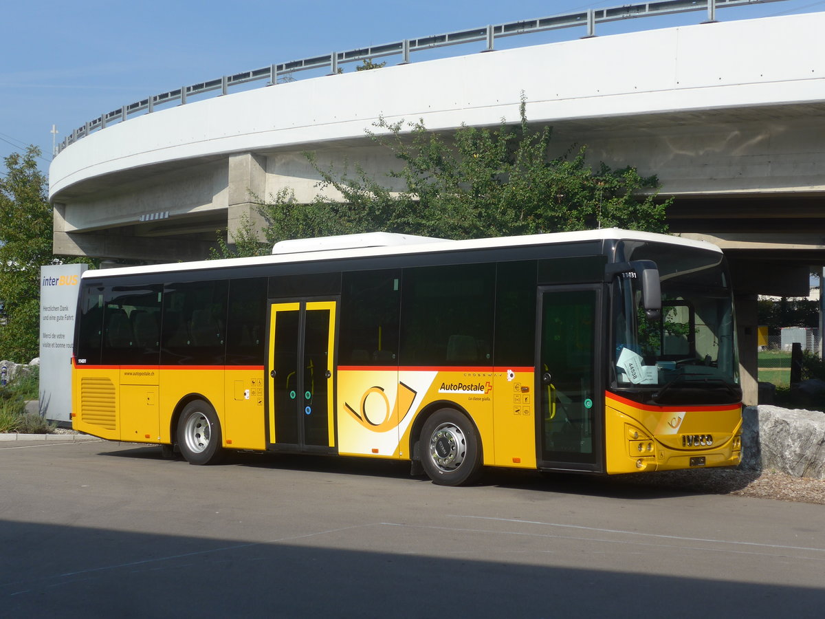 (220'875) - AutoPostale Ticino - PID 11'431 - Iveco am 20. September 2020 in Kerzers, Interbus