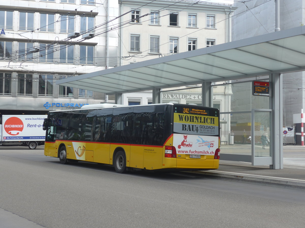 (221'251) - Schwizer, Goldach - SG 175'064 - MAN am 24. September 2020 beim Bahnhof St. Gallen