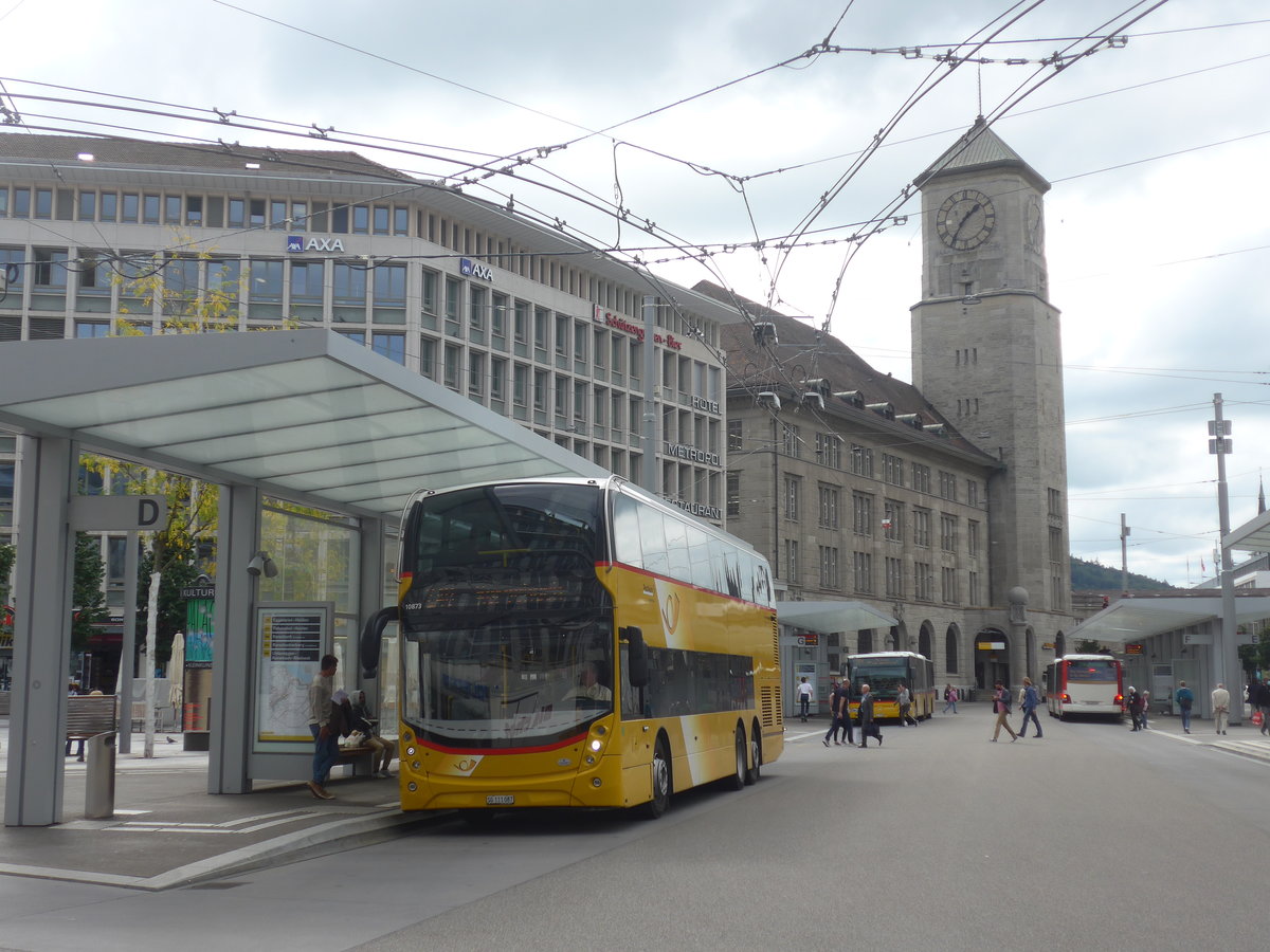 (221'271) - Schwizer, Goldach - SG 111'087 - Alexander Dennis am 24. September 2020 beim Bahnhof St. Gallen