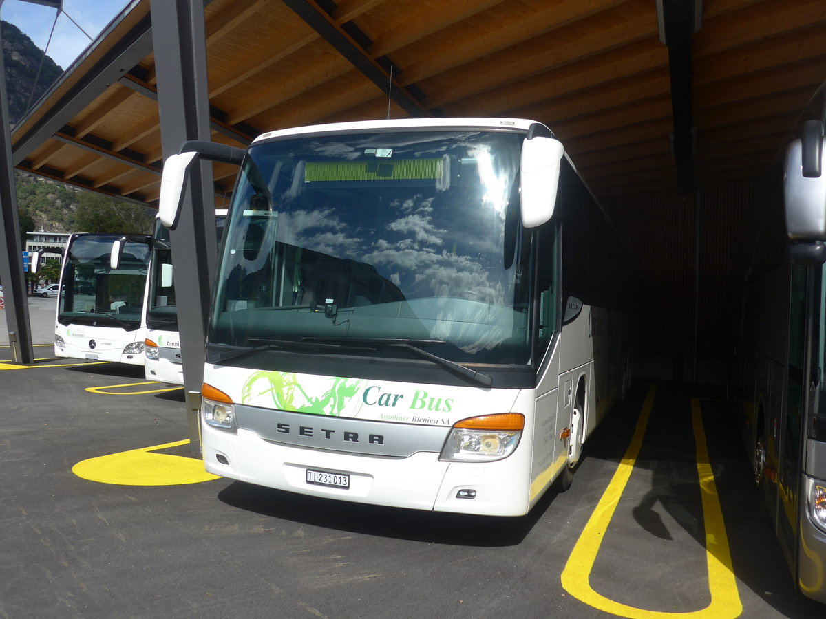 (221'493) - ABl Biasca - Nr. 13/TI 231'013 - Setra am 26. September 2020 in Biasca, Garage