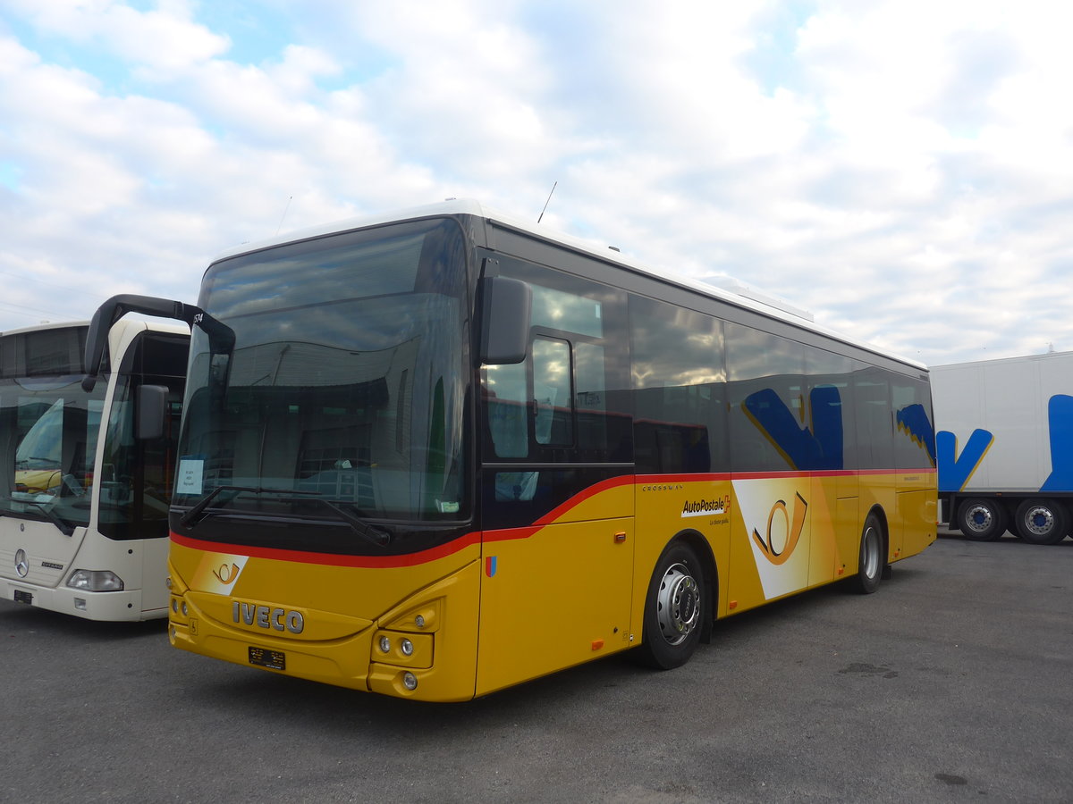 (222'050) - AutoPostale Ticino - PID 11'574 - Iveco am 18. Oktober 2020 in Kerzers, Interbus