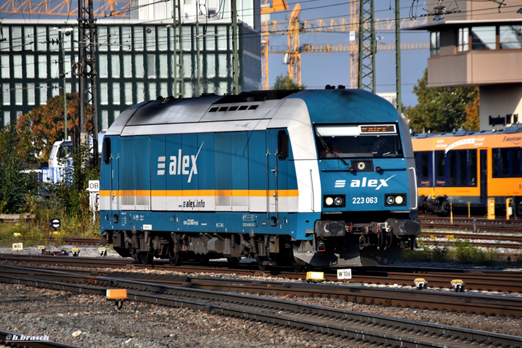 223 063 fuhr lz zum bahnhof regensburg,26.09.17