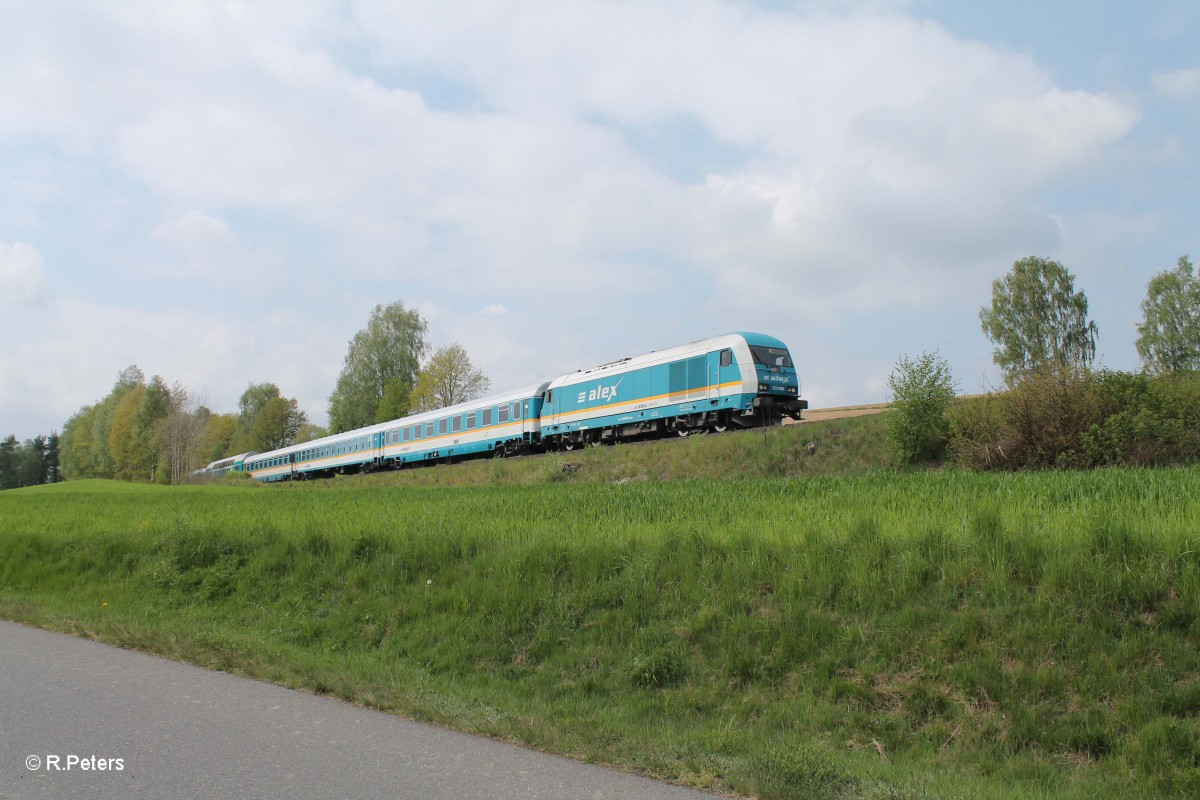 223 068 als ALX84115 Hof - München bei Naabdemenreuth. 01.05.14