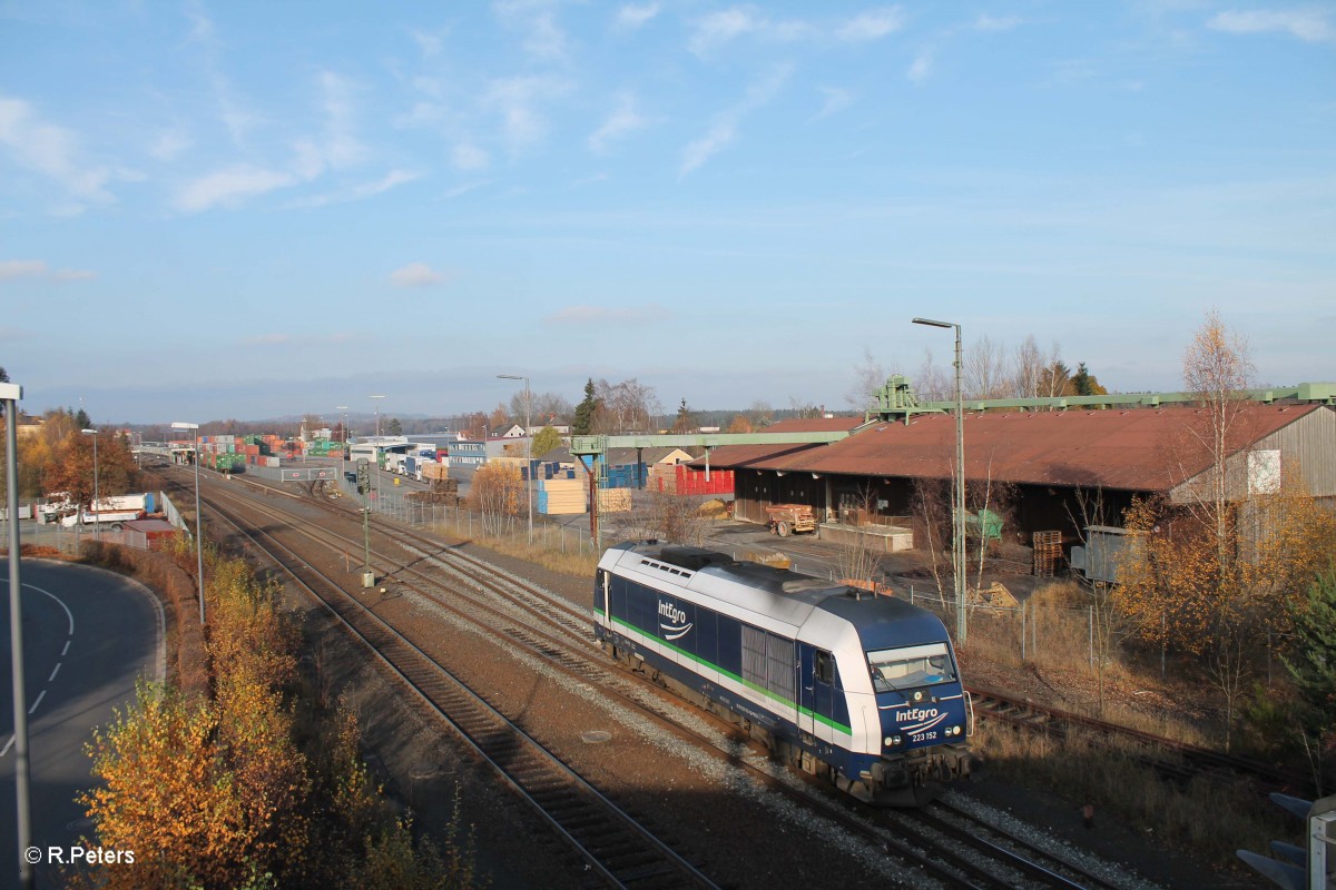 223 152 beim Umsetzten in Wiesau. 15.11.14