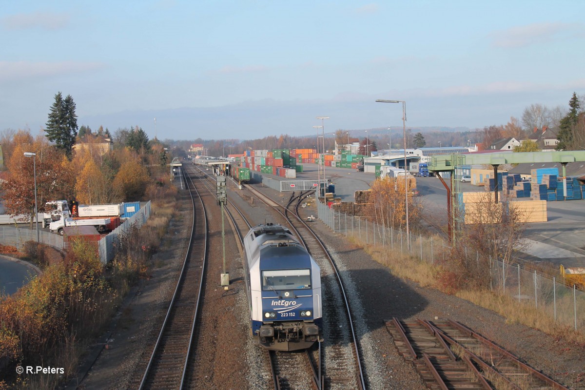 223 152 beim Umsetzten in Wiesau. 15.11.14