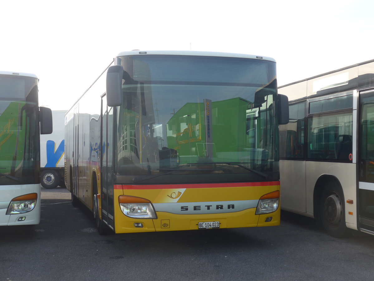 (223'096) - Kbli, Gstaad - BE 104'023 - Setra (ex Nr. 1) am 26. Dezember 2020 in Kerzers, Interbus