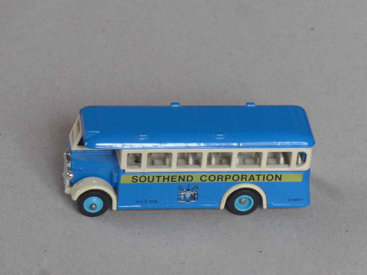 (223'322) - Aus England: Southend Corporation - A.E.C. am 31. Januar 2021 in Thun (Modell)