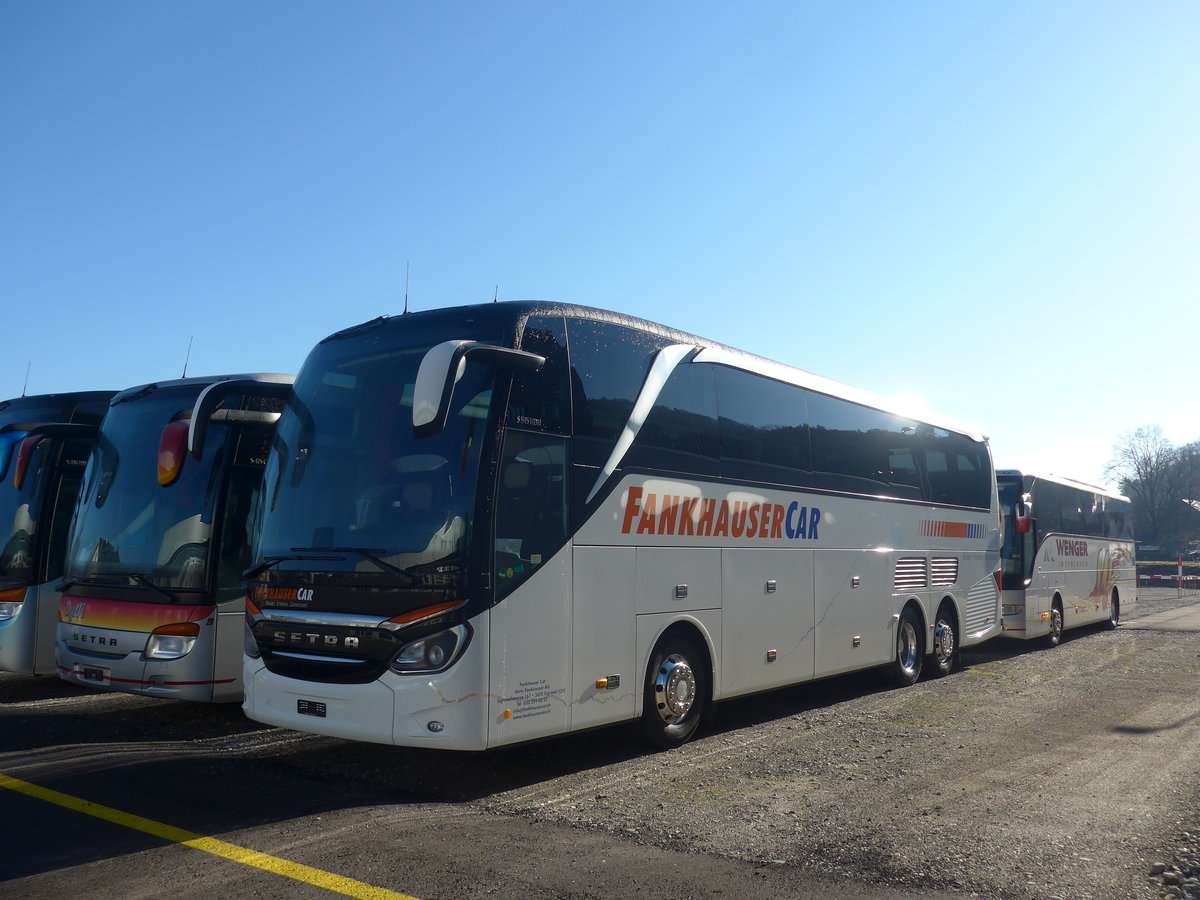 (223'655) - Fankhauser, Sigriswil - Setra am 21. Februar 2021 in Winterthur, EvoBus