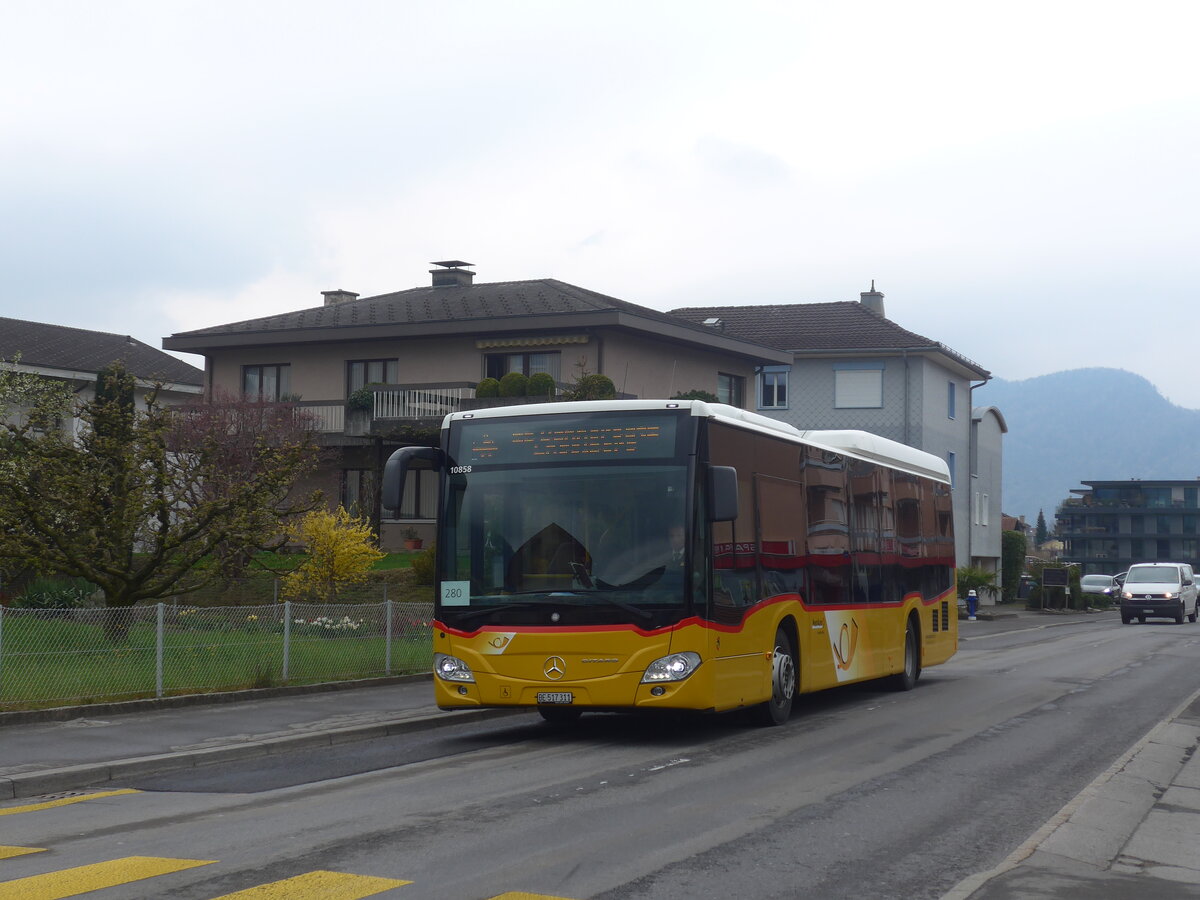 (225'072) - Flck, Brienz - Nr. 4/BE 517'311 - Mercedes am 18. April 2021 in Stans, Robert-Durrerstrasse