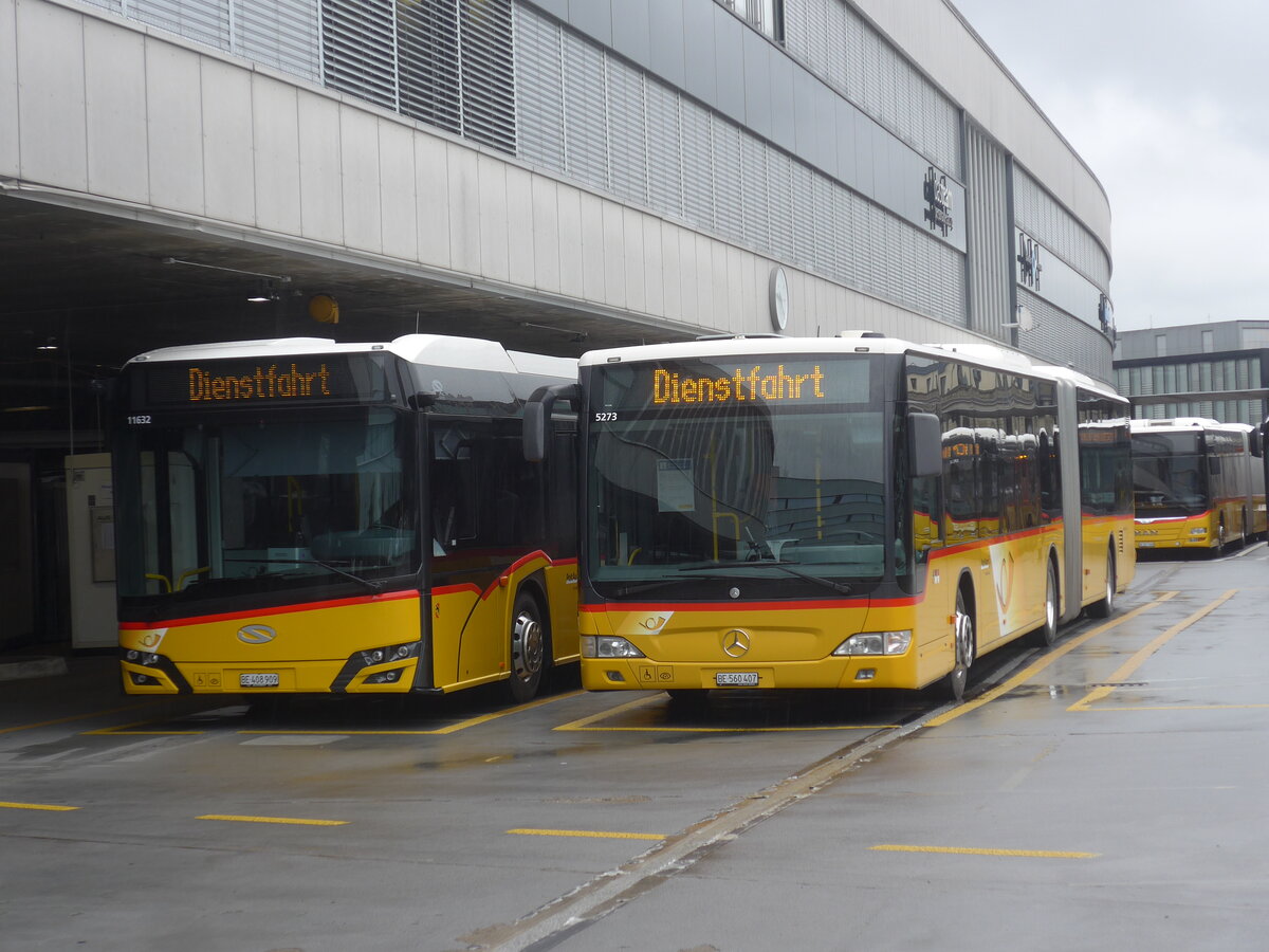 (225'717) - PostAuto Bern - Nr. 5273/BE 560'407 - Mercedes (ex Nr. 637) am 5. Juni 2021 in Bern, Postautostation