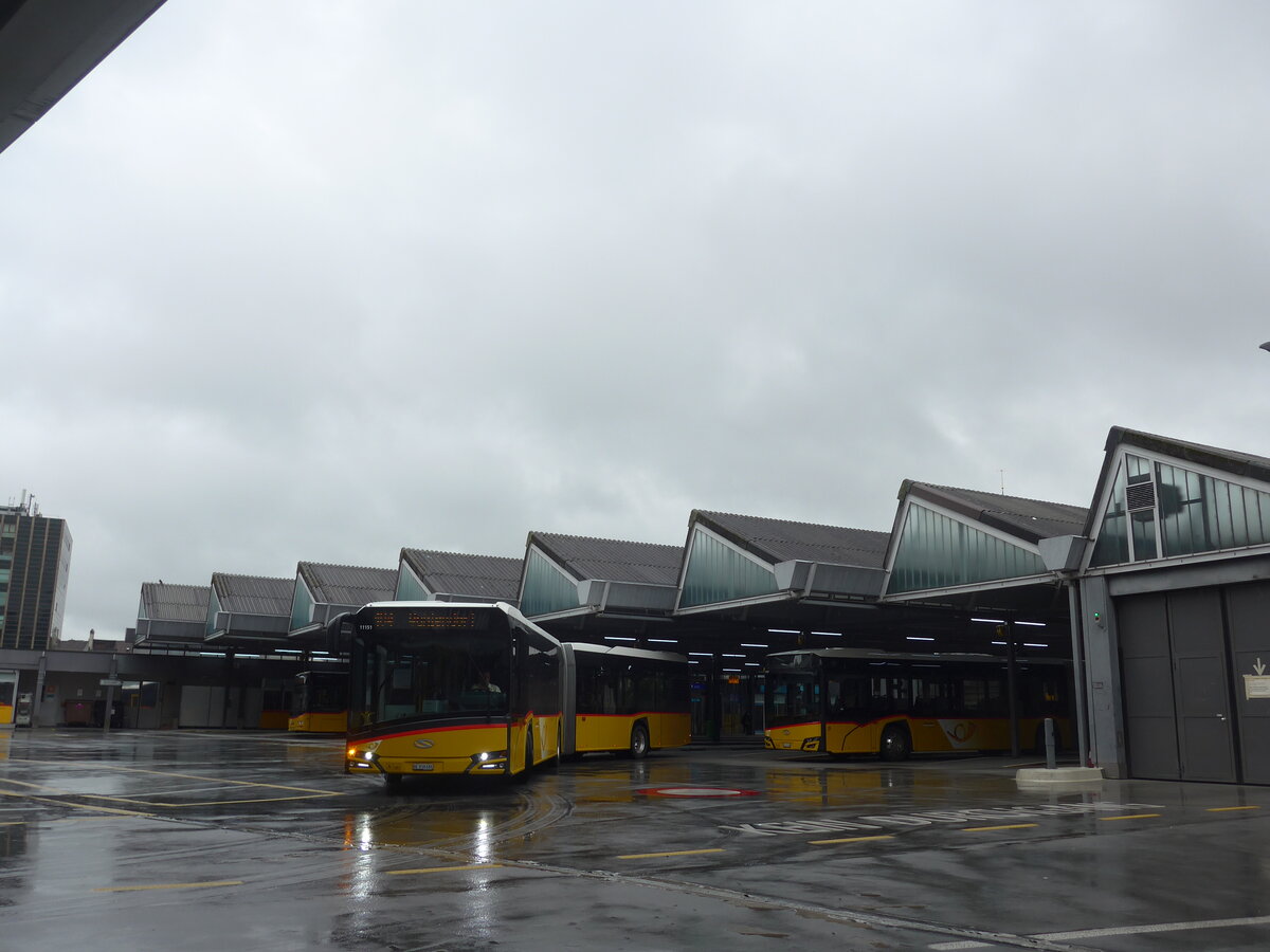 (225'733) - PostAuto Bern - Nr. 11'151/BE 818'686 - Solaris (ex Nr. 686) am 5. Juni 2021 in Bern, Postautostation