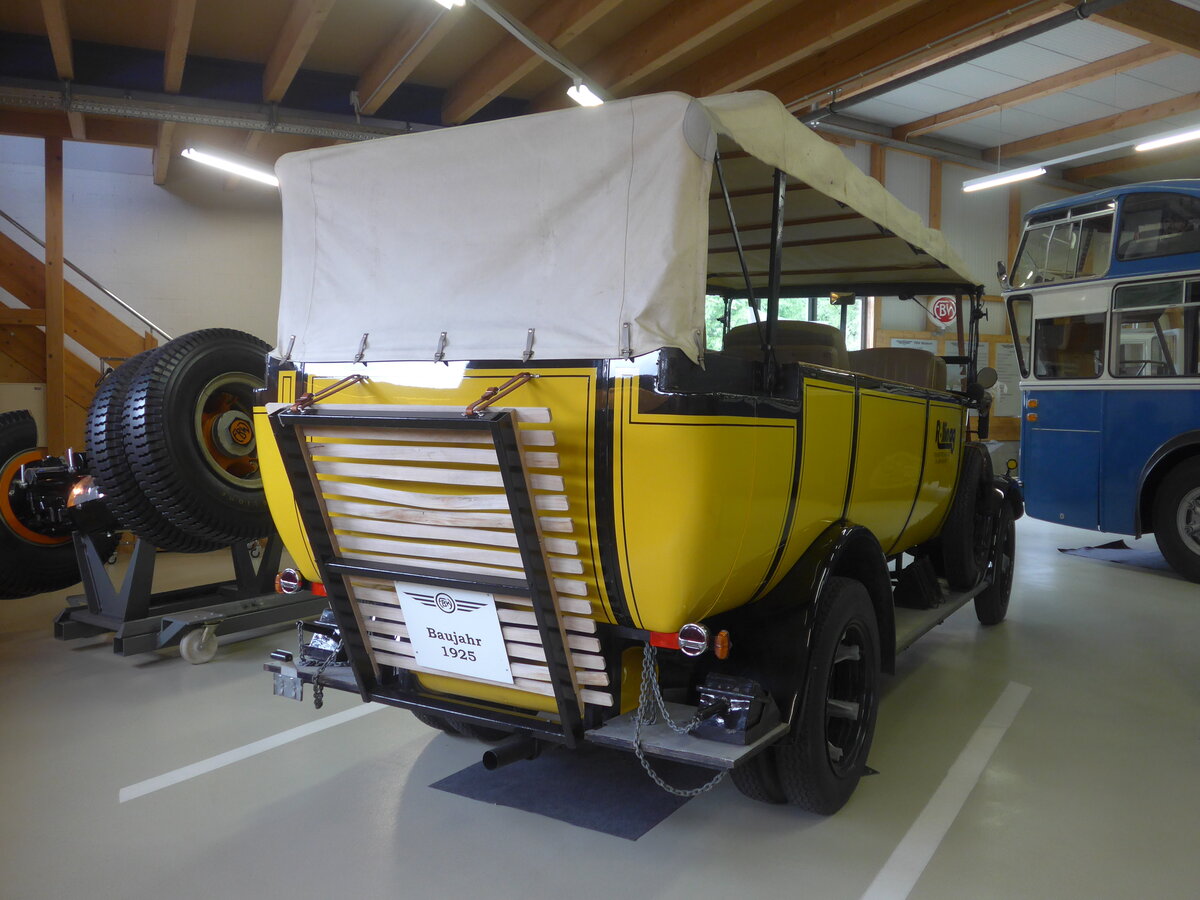 (225'786) - Rllin, Hirzel - FBW/Seitz-Hess (ex RhV Altsttten Nr. 31; ex P 1529; ex P 2881) am 6. Juni 2021 in Wetzikon, FBW-Museum