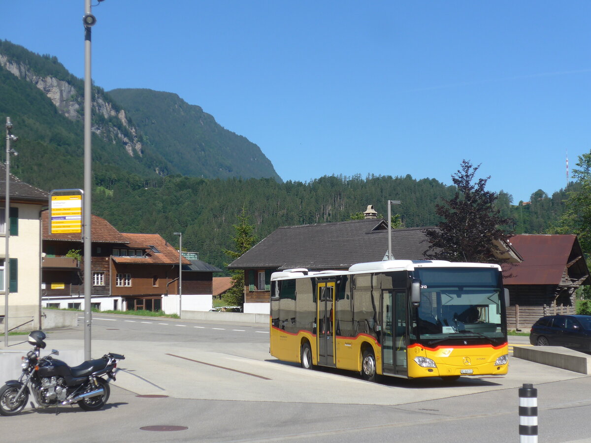 (226'246) - Flck, Brienz - Nr. 21/BE 868'721 - Mercedes am 10. Juli 2021 in Innertkirchen, Grimseltor