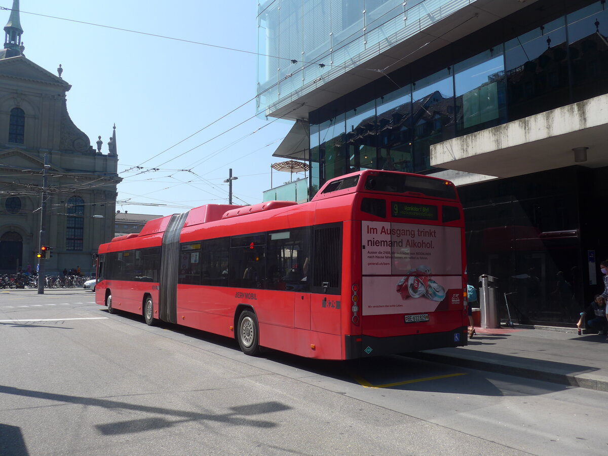 (226'659) - Bernmobil, Bern - Nr. 829/BE 612'829 - Volvo am 22. Juli 2021 beim Bahnhof Bern