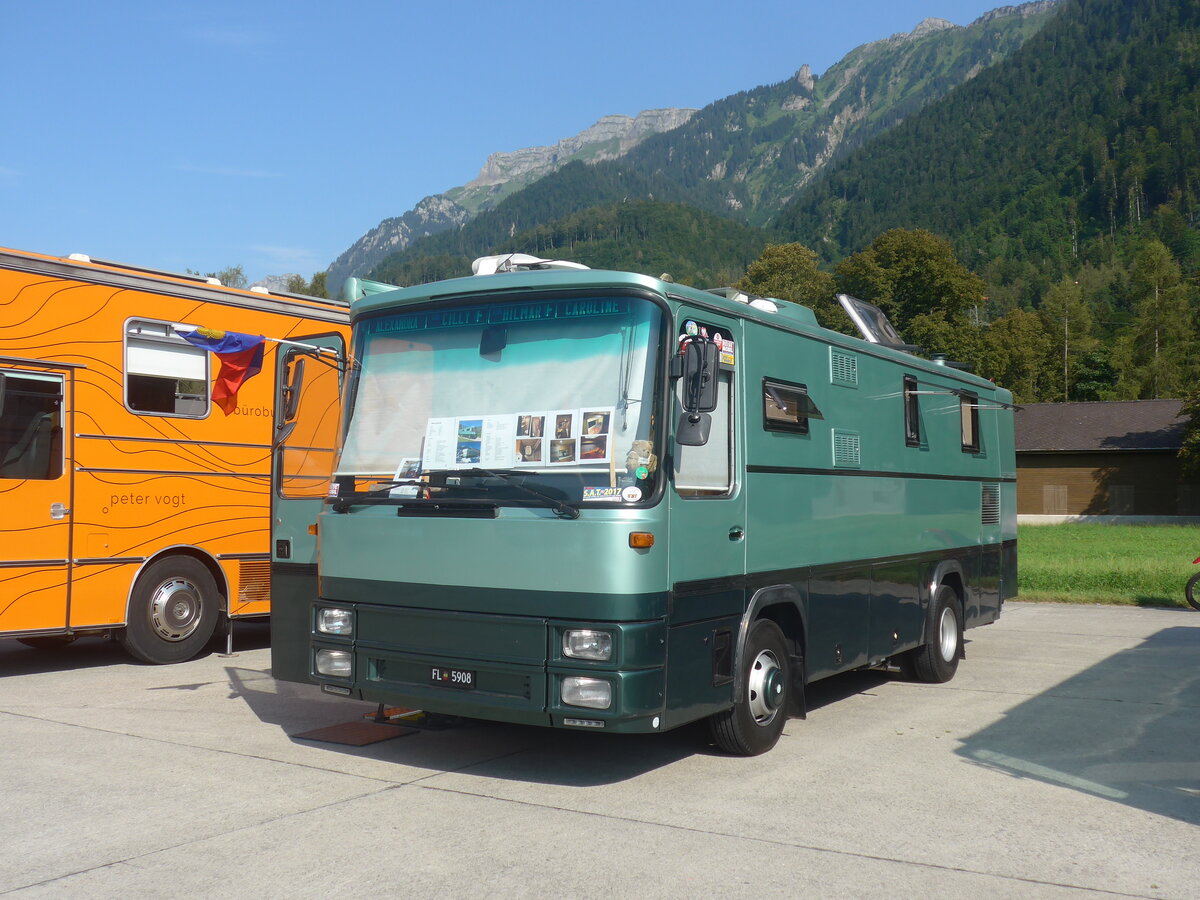 (227'495) - Aus Liechtenstein: Marxer, Schaan - FL 5908 - Magirus-Deutz am 21. August 2021 in Interlaken, Flugplatz