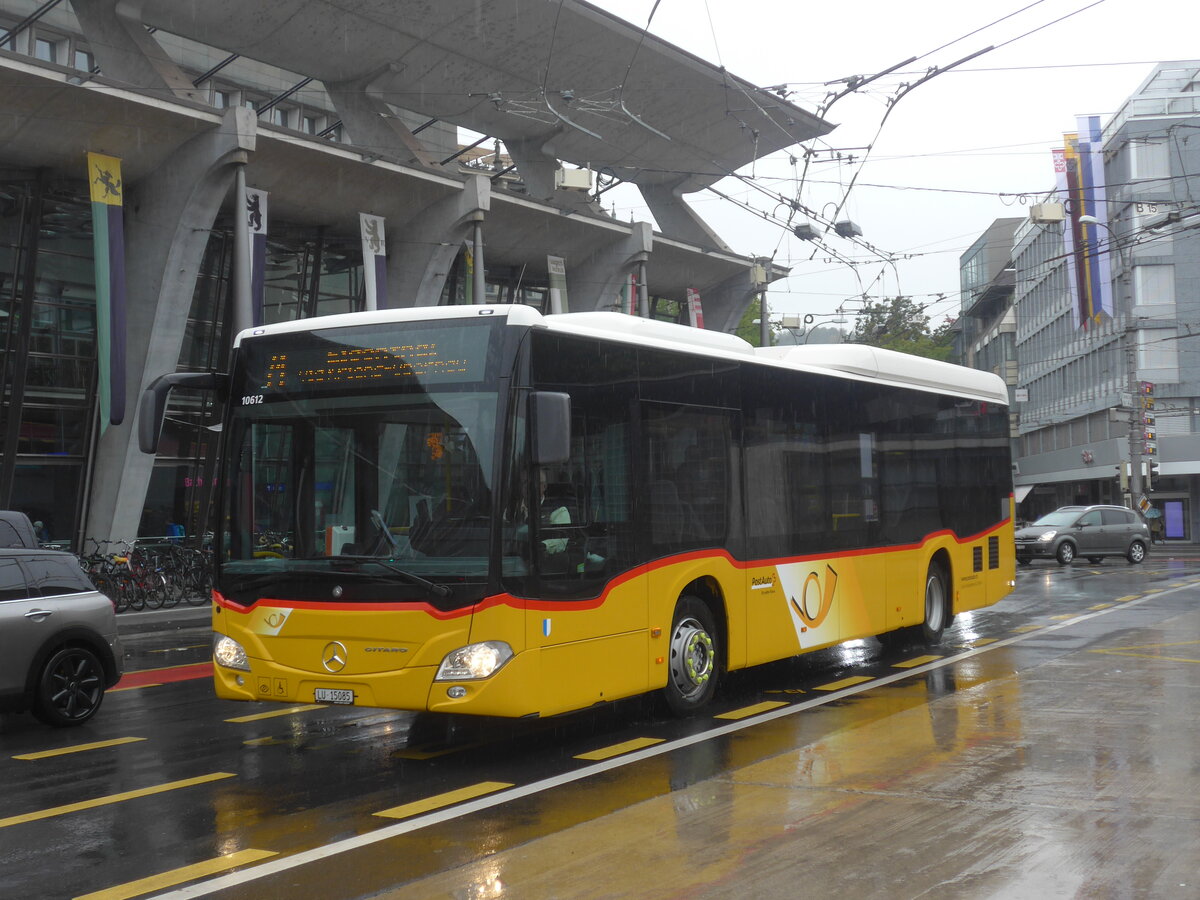 (228'194) - Bucheli, Kriens - Nr. 29/LU 15'085 - Mercedes am 19. September 2021 beim Bahnhof Luzern