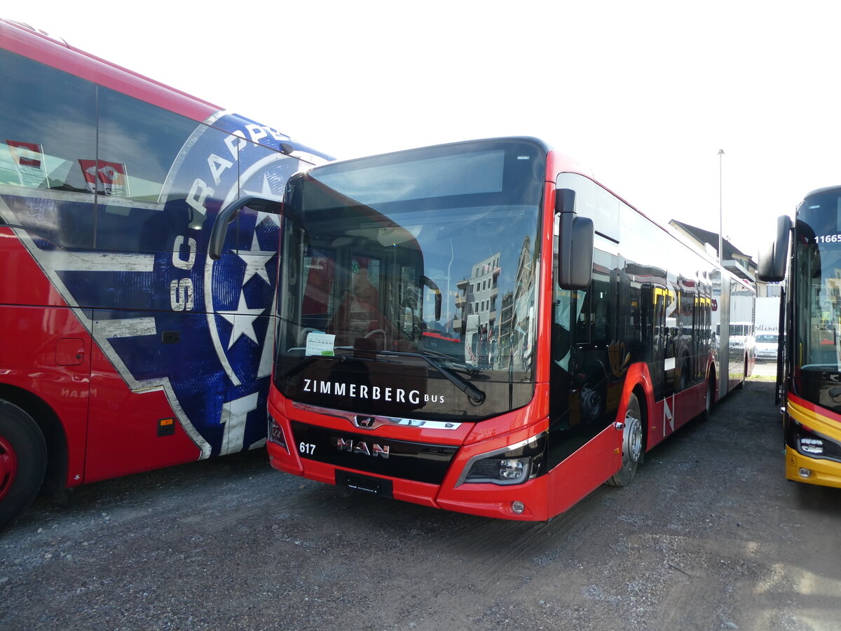 (228'611) - AHW Horgen - Nr. 617 - MAN am 2. Oktober 2021 in Schmerikon, Thomann