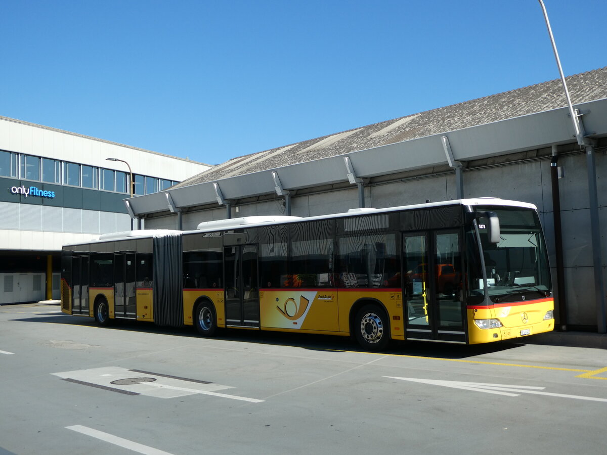 (229'839) - PostAuto Bern - Nr. 5273/BE 560'407 - Mercedes (ex Nr. 637) am 24. Oktober 2021 in Bern, Postautostation