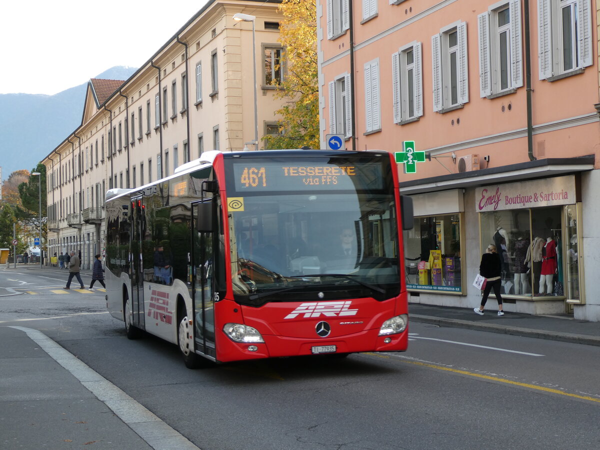 (230'332) - ARL Viganello - Nr. 35/TI 77'935 - Mercedes am 10. November 2021 in Lugano, Centro