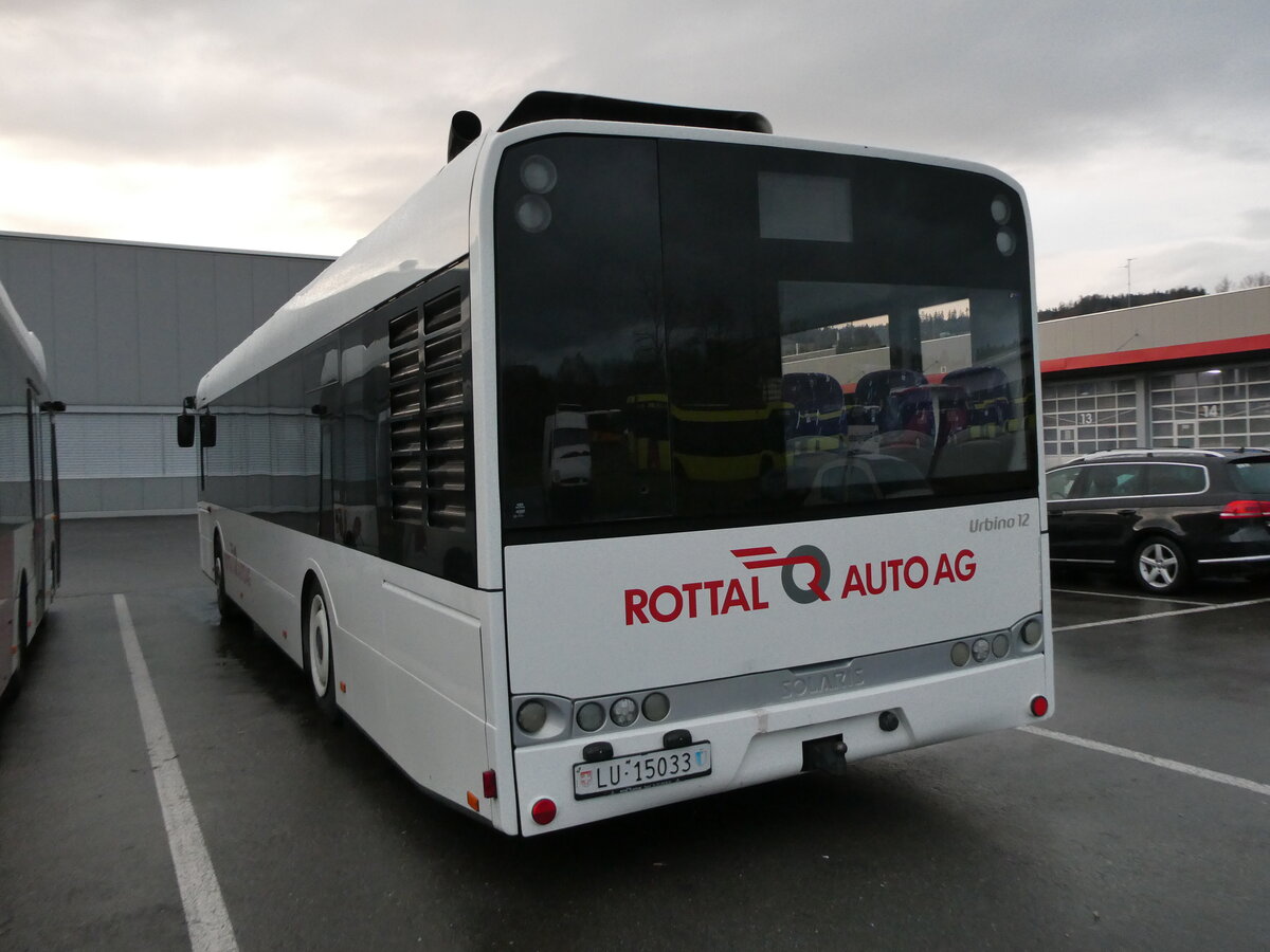 (230'978) - ARAG Ruswil - Nr. 29/LU 15'033 - Solaris am 27. November 2021 in Ruswil, Garage