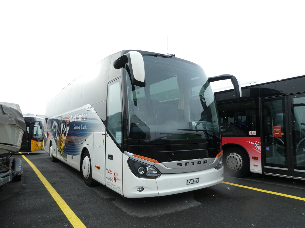 (231'012) - Jean-Louis, Ftigny - Nr. 43/NE 8828 - Setra am 28. November 2021 in Kerzers, Interbus