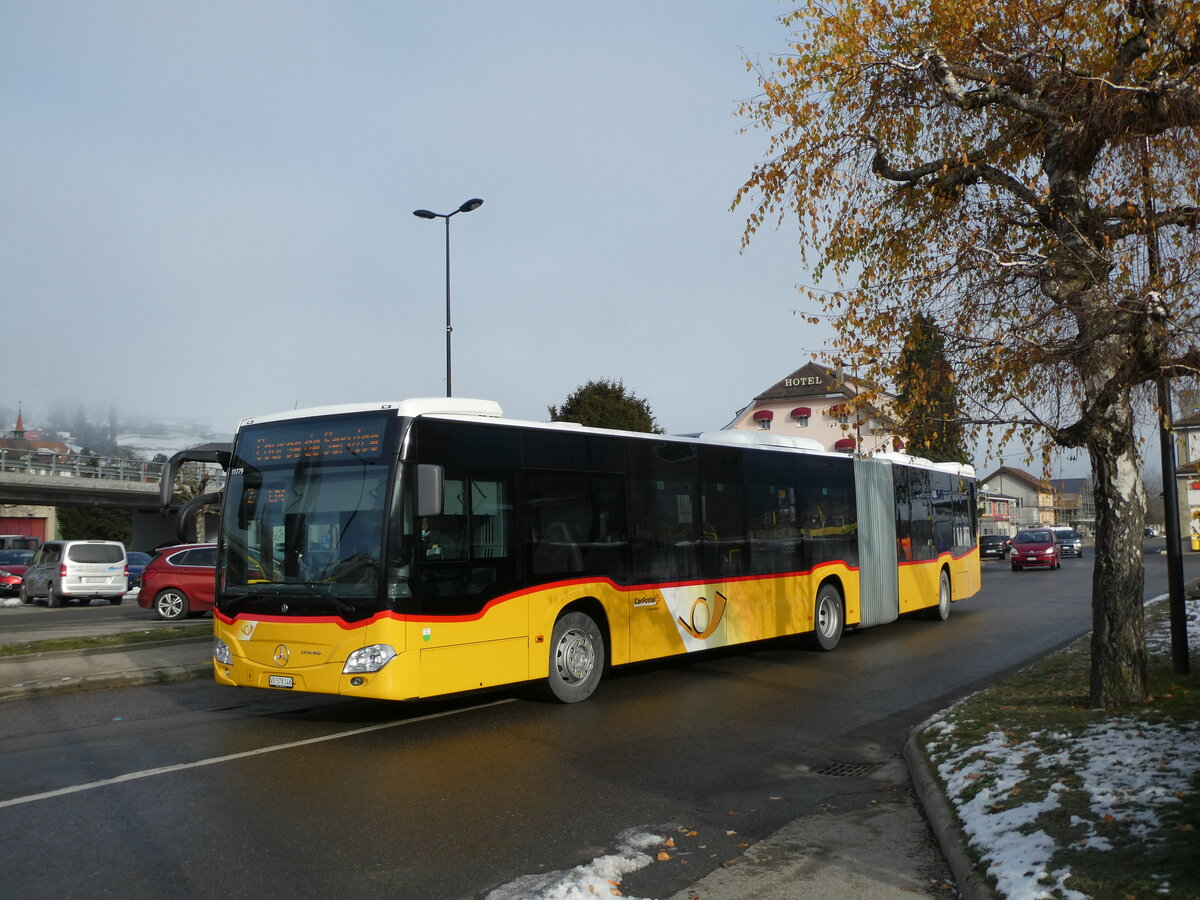 (231'249) - CarPostal Ouest - VD 578'146 - Mercedes am 14. Dezember 2021 beim Bahnhof Moudon