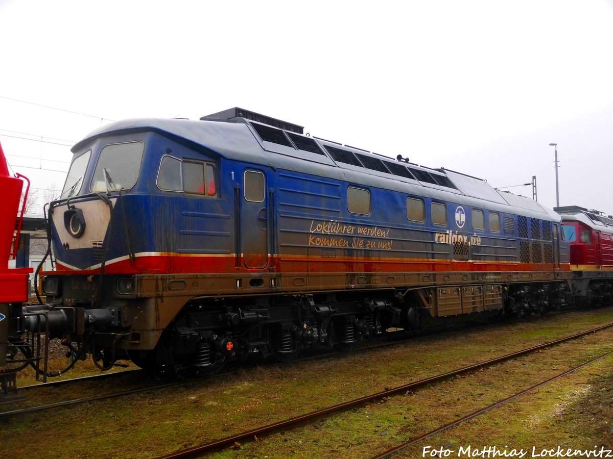 232 103 der LEG (ex Raildox) als Ersatzteilspender abgestellt in Delitzsch am 3.2.17