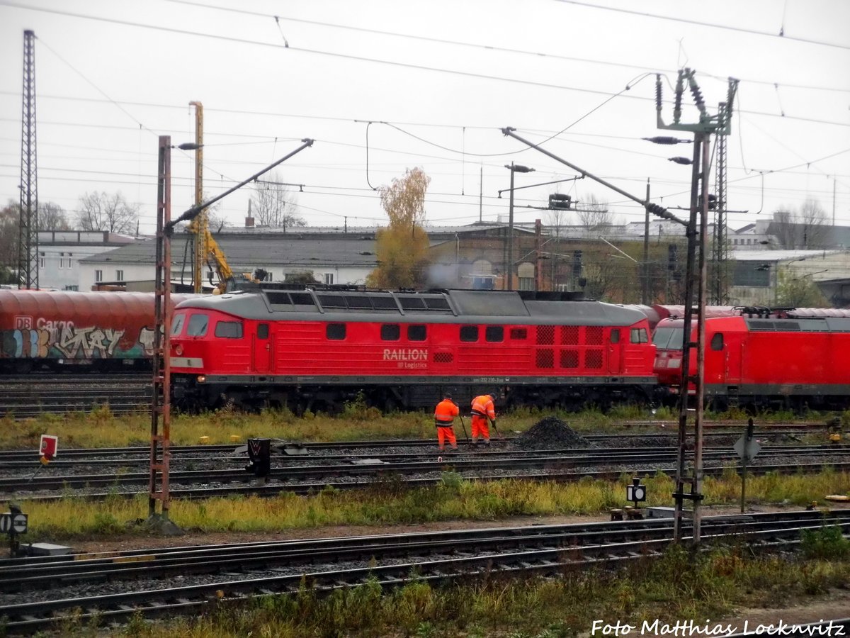 232 230 in Leipzig-Engelsdorf am 16.11.16