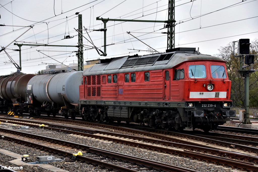 232 239-4 zog einen tanker durch dresden,26.04.17