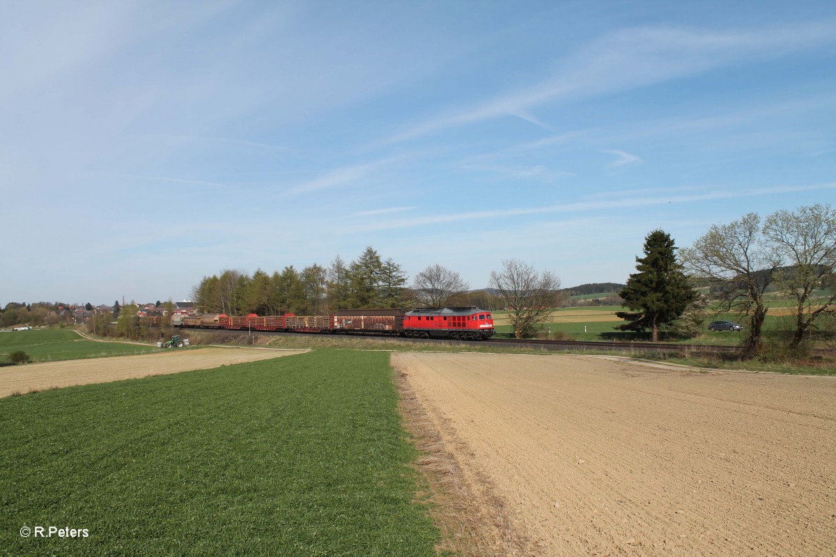 232 359 mit dem 51651Frankenwald Umleiter Leipzig Engelsdorf - Nütnberg bei Waldershof. 17.04.14