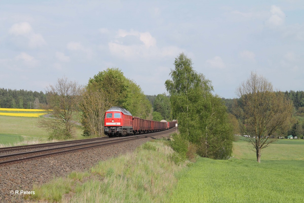 232 426-7 mit dem 45365 Nürnberg - Cheb bei Naabdemenreuth. 01.05.14