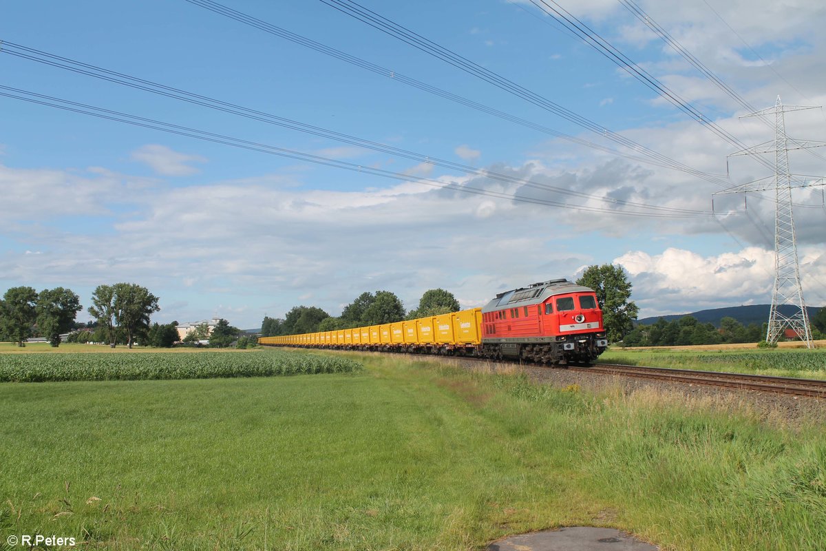 232 569 mit dem 45390 XTCH - XBS bei Rothenstadt bei Weiden. 02.07.20