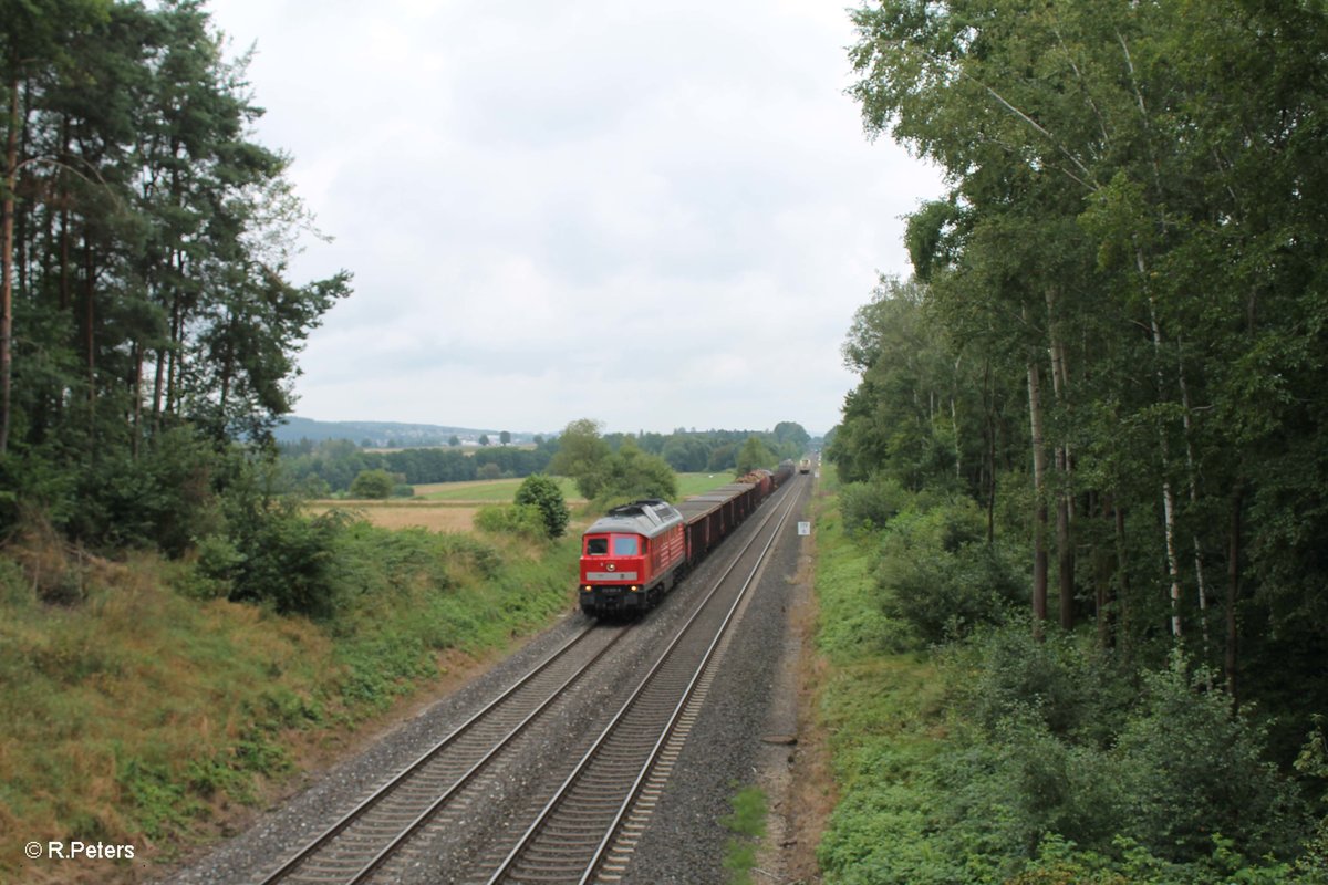 232 609-8 zieht bei waldershof den 51081 Leipzig - Nürnberg Frankenwald Umleiter. 05.08.16