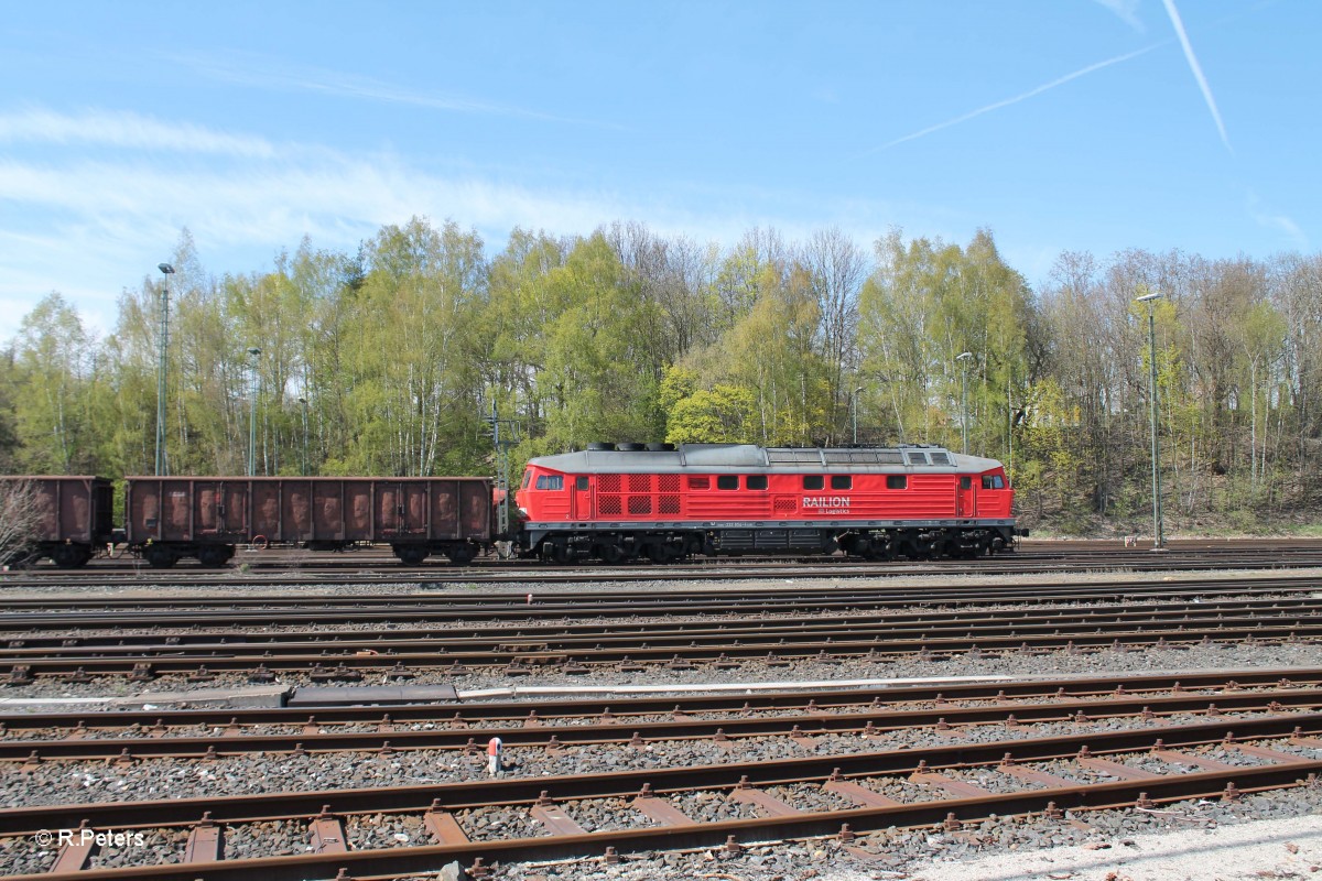 232 654 steht mit dem 45365 in Marktredwitz. 17.04.14